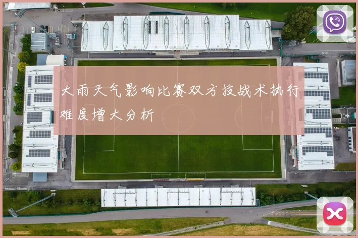 大雨天气影响比赛双方技战术执行难度增大分析